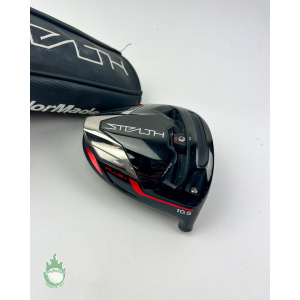 Used RH Tour Issue TaylorMade Stealth Plus+ Driver 10.5* HEAD ONLY Golf Club