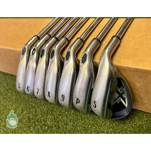 Used Right Handed Callaway X-20 Irons 5-PW/SW Uniflex Steel Golf Club Set