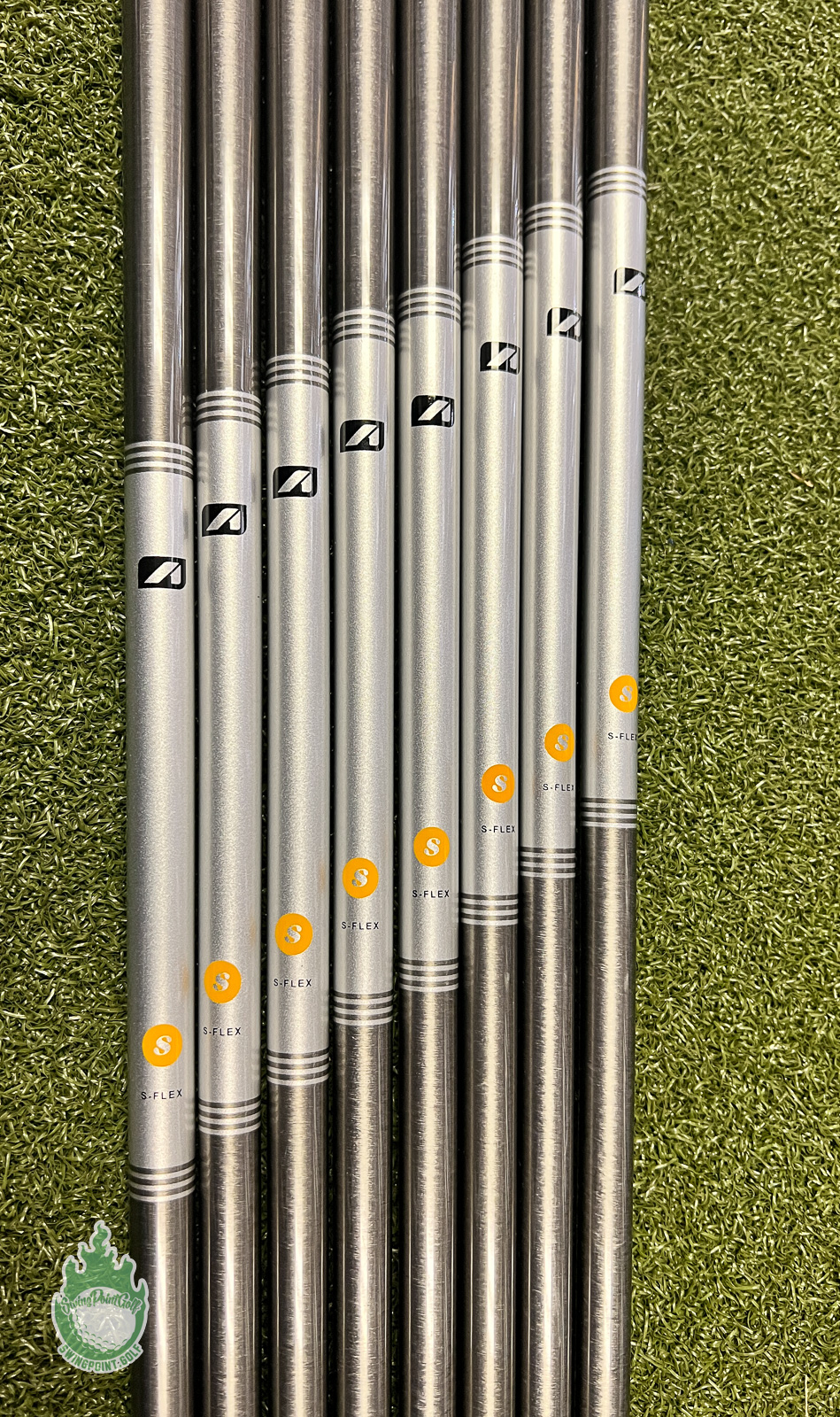 New Aerotech Steelfiber i110cw 110g S-Flex Iron Shafts 3-PW .355