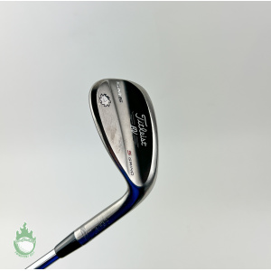 Used Titleist Vokey SM6 S Grind Steel Grey Wedge 58*-10 Wedge Flex Steel Golf