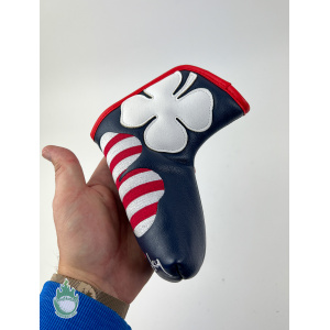 Live Lucky Limited Edition CMC Design American Flag Clover Putter Headcover