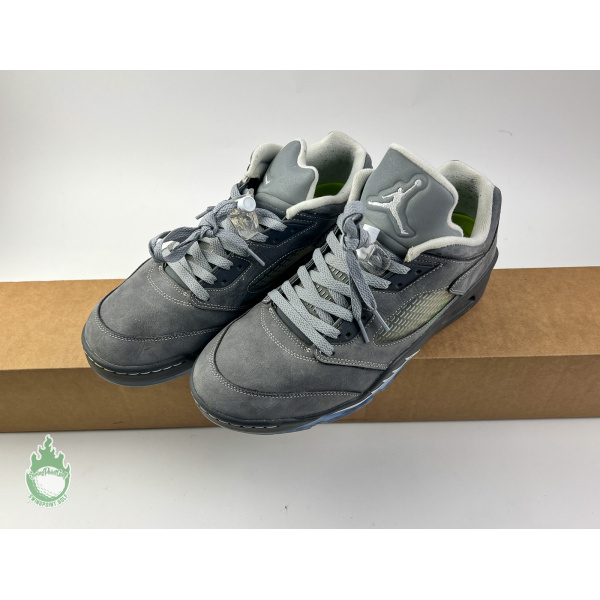 air jordan v low golf wolf grey