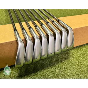 Used RH Cobra F-Max 20 AirSpeed Irons 5-PW/GW/SW F3 Regular Graphite Golf Set