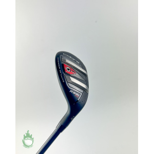 Used RH Cobra King F9 Speedback 3 Hybrid 19* Atmos 7S Stiff Graphite Golf Club