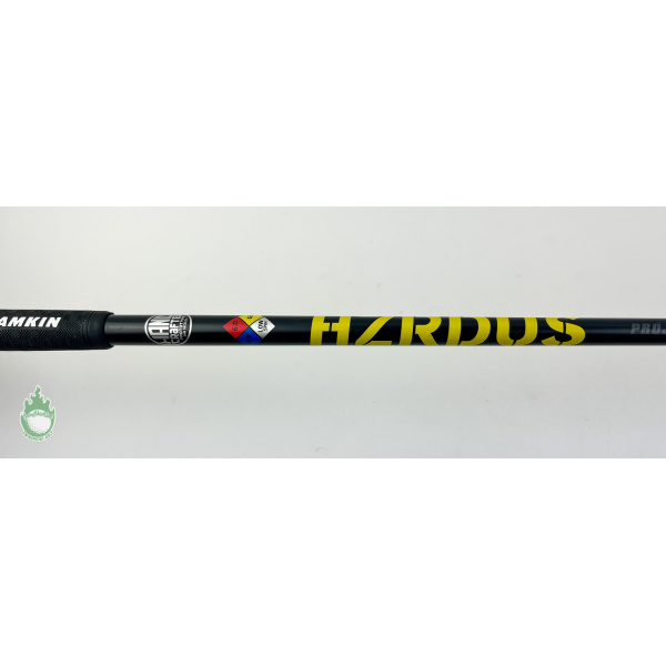 Used ProjectX HZRDUS Yellow HandCrafted 63g 6.0 Stiff Wood Shaft .335 Tip