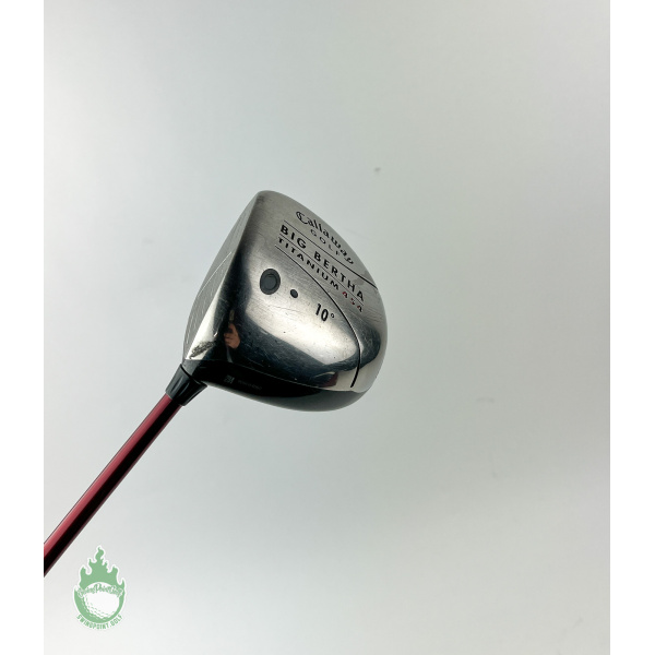 LEFT HANDED Callaway Big Bertha Titanium 454 10* Driver Firm Flex Graphite Club