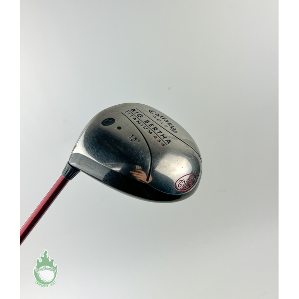LEFT HANDED Callaway Big Bertha Titanium 454 10* Driver Firm Flex