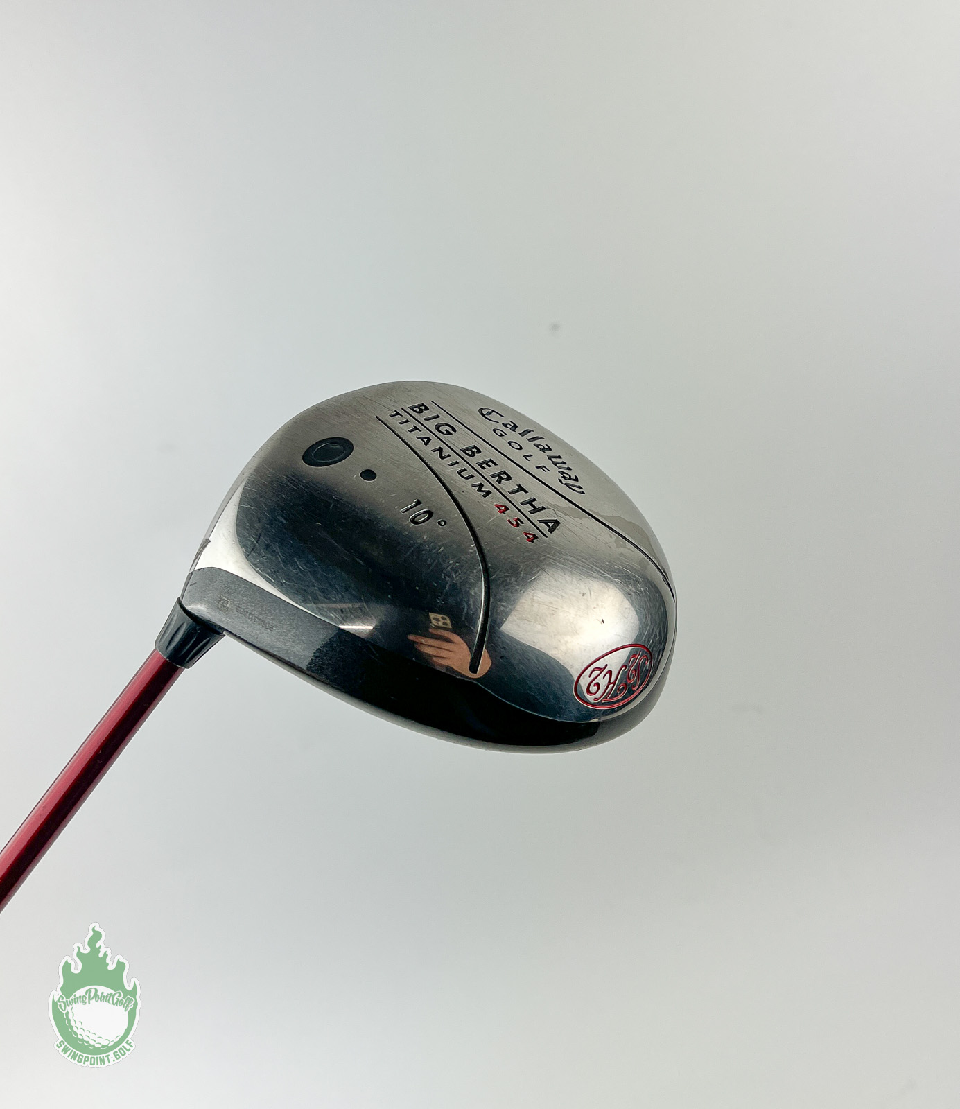 LEFT HANDED Callaway Big Bertha Titanium 454 10* Driver Firm Flex