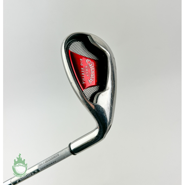 Used RH 2008 Callaway Big Bertha Lob Wedge Uniflex Flex Steel Golf Club
