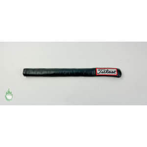 Used Titleist Golf Black Alignment Stick Cover