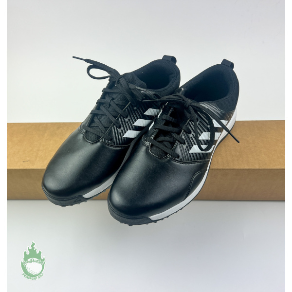 New Adidas CP Traxion SL Spikeless Golf Shoes BD7138 Black 10.5   SwingPoint Golf