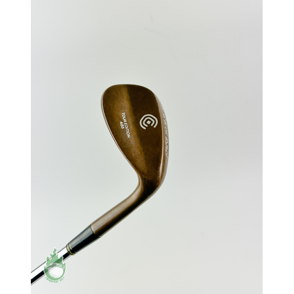 Used Cleveland Tour Edition 485 BeCu Sand Wedge Stiff Flex Steel Golf Club  · SwingPoint Golf®