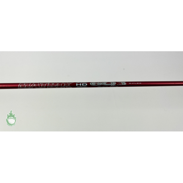 Matrix Ozik 5M3 Black Tie Stiff Flex Driver Shaft – 46" .335 Tip Graphite – W/ Adapter & Grip