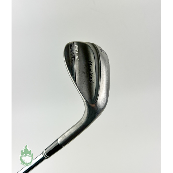 Used Cleveland RTX ZipCore Wedge 58*-6 Low S300 Stiff Steel Golf Club PXG Grip