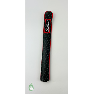 Used Titleist Golf Black Alignment Stick Cover
