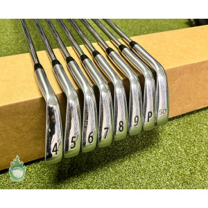 Used Titleist 718 AP2 Forged Irons 4-PW/50* N.S. Pro 950GH Stiff Steel Golf Set