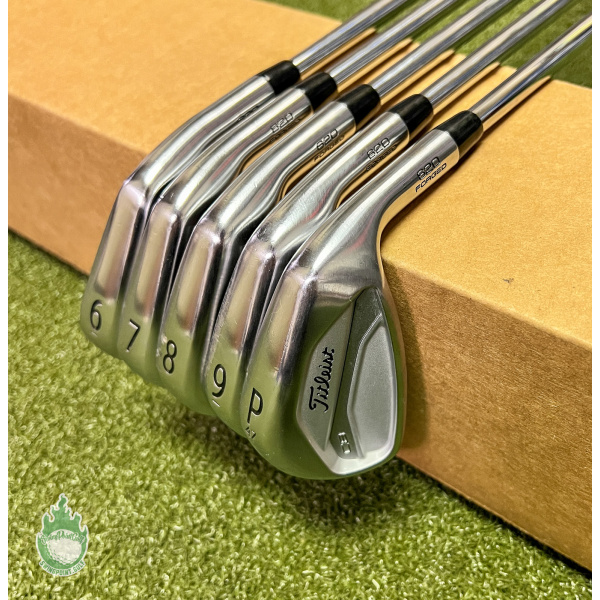 Used RH Titleist 620 CB Forged Irons 6-PW DG X100 X-Stiff Flex Steel Golf Set