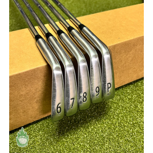 Used RH Titleist 620 CB Forged Irons 6-PW DG X100 X-Stiff Flex Steel Golf Set