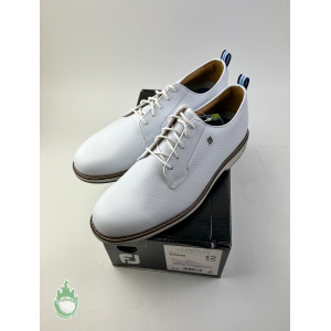 New in Box FootJoy DryJoys Premiere Series Leather Mens 12 M Golf Shoes 53986