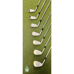 RH Mizuno MP-59 Ti Muscle Forged Irons 4-PW DG S300 Stiff Flex Steel Golf Set