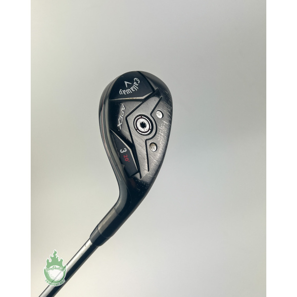 Used Callaway APEX '19 3 Hybrid 20* Catalyst 70g 6.0 Stiff Graphite Golf Club