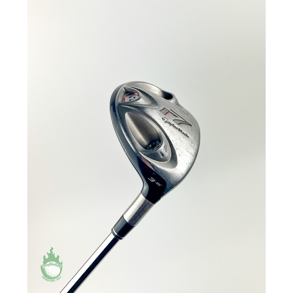 Used RH TaylorMade r7 ST Fairway 3 Wood 15* Stiff Flex Steel Golf Club