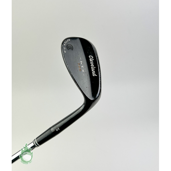 Used RH Cleveland RTX 588 Rotex 2.0 Wedge 52*-10* Wedge Flex Steel Golf Club