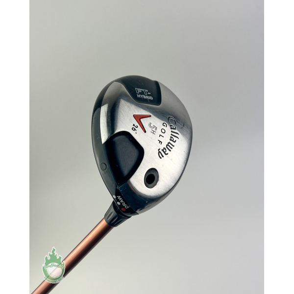 Used RH Callaway Fusion FT-Hybrid 5 Hybrid 26* Ladies Flex Graphite Golf Club