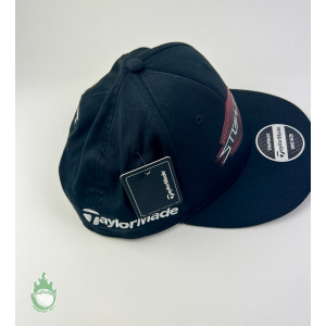 New TaylorMade Stealth Golf Hat Tour Authentic Performance One Size Black