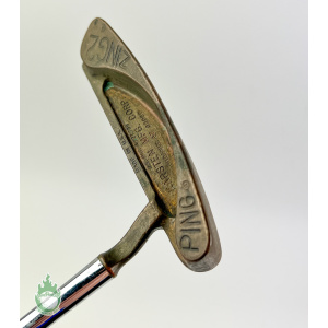 Used RH Ping Karsten Zing 2 Beryllium Copper BeCu Putter 34" Steel Golf Club