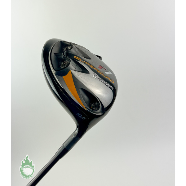 Used TaylorMade R7 SuperQuad TP Driver 10.5* VooDoo PC1-S Stiff