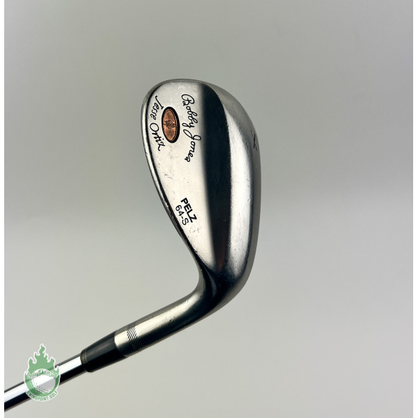 Used Bobby Jones Jesse Ortiz PELZ X Lob Wedge 64*-S Wedge Flex Steel Golf Club