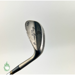 Used RH BeNi Cleveland Tour Action Reg 797 60* L Wedge Flex Steel Golf Club