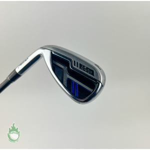 LEFT HANDED Adams IDEA Pitching Wedge 55g Senior A-Flex Graphite Golf Club