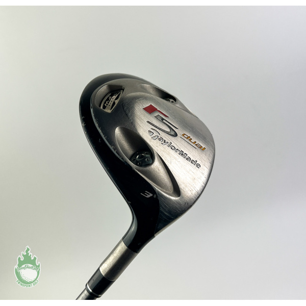 Used Right Handed TaylorMade R5 Dual FW Fairway 3 Wood 55g Stiff Flex Golf Club