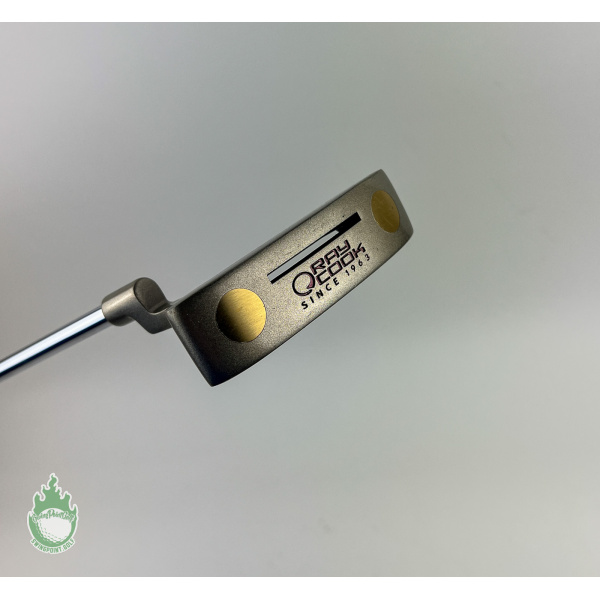 Used Left Handed Ray Cook Classic Plus One Blade 34" Putter Steel Golf Club