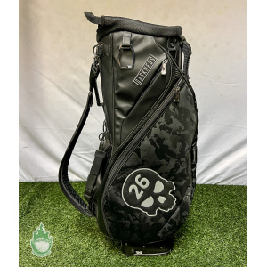 Used PXG Golf Hybrid Xtreme Darkness Stand Bag Black 6-Way Parsons Golf Bag