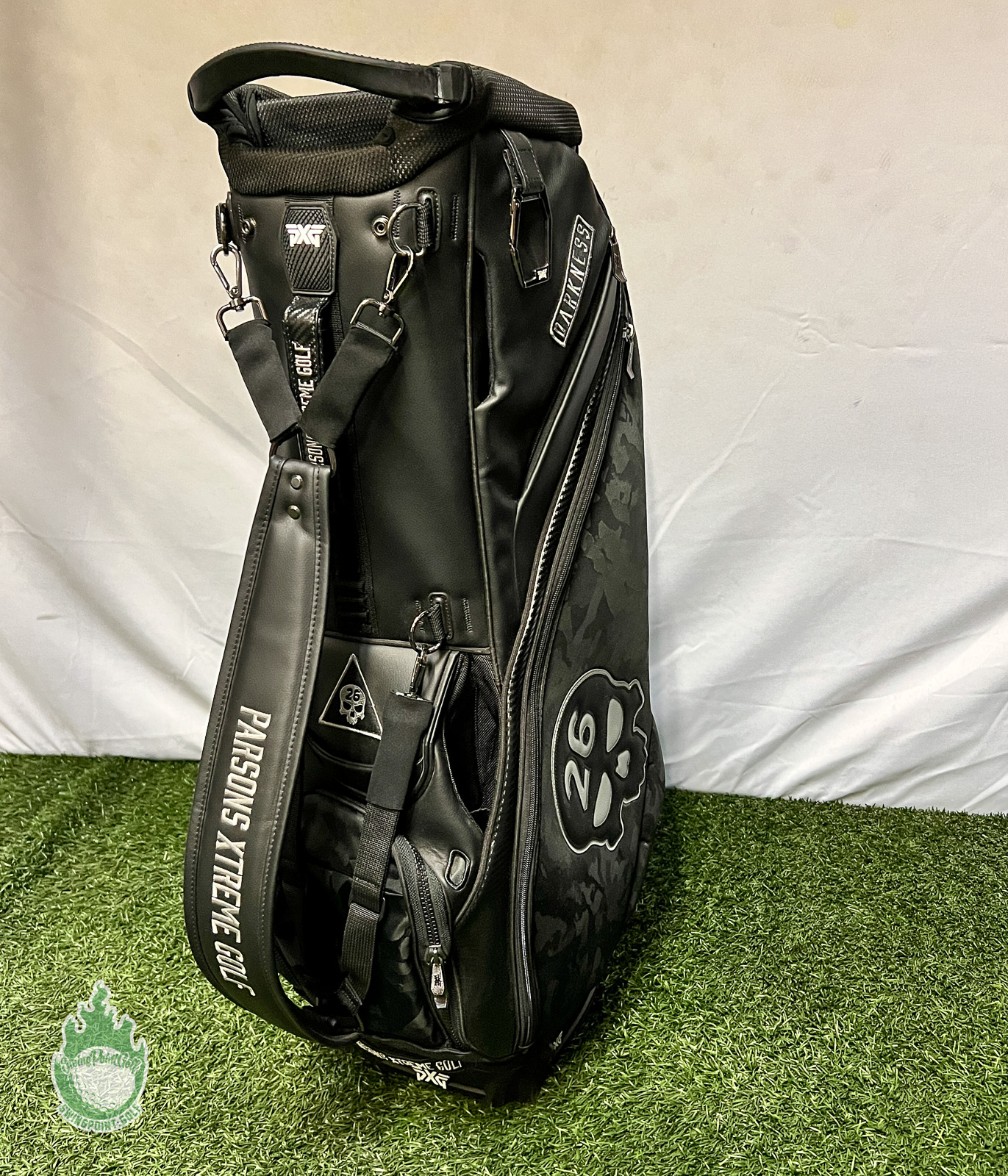 PXGゴルフ　ボストンバッグ 【Parsons Xtreme Golf】黒迷彩 PXGゴルフボストンバッグ 【Parsons Xtreme Golf】黒迷彩