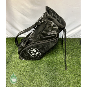 Used PXG Golf Hybrid Xtreme Darkness Stand Bag Black 6-Way Parsons Golf Bag