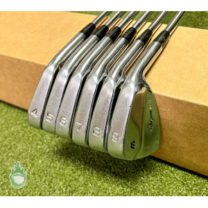 Used RH Mizuno MP-29 Forged Irons 4-9 DG S300 Stiff Flex Steel Golf Club Set