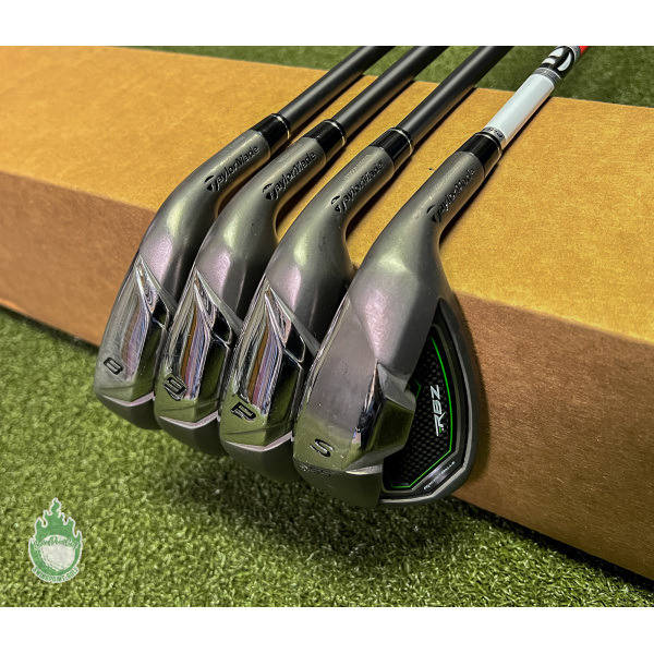 Used RH TaylorMade RBZ Irons 8-PW/SW 65g Regular Graphite Golf Club Set