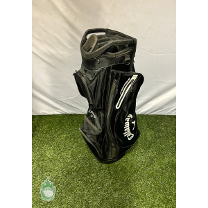 Gently Used Callaway X-Series 14-Way Golf Cart Carry Golf Bag Black Ships Free