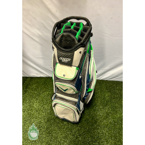 Used Callaway ORG 15 Golf Cart Carry Bag - White/Blue/Green