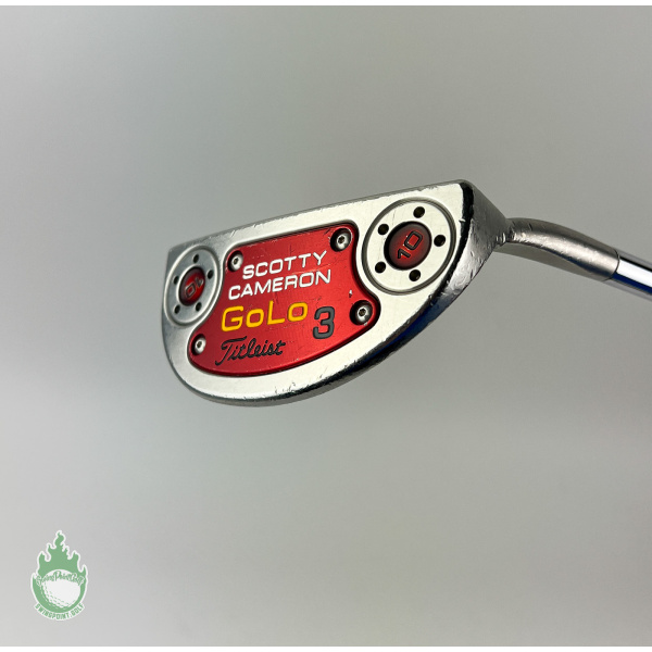 Used Right Handed Titleist Scotty Cameron GOLO 3 35" Putter Golf Club