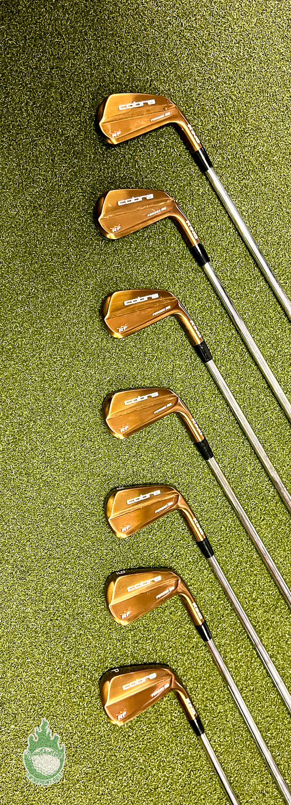Set De Fers Cobra RF MB Copper - 4-PW - Manches Acier KBS Tour C-Taper 120 - Stiff