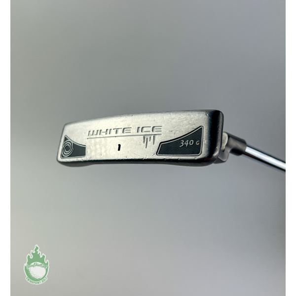 Used Right Handed Odyssey White Ice #1 35" Putter Steel Golf Club Odyssey Grip