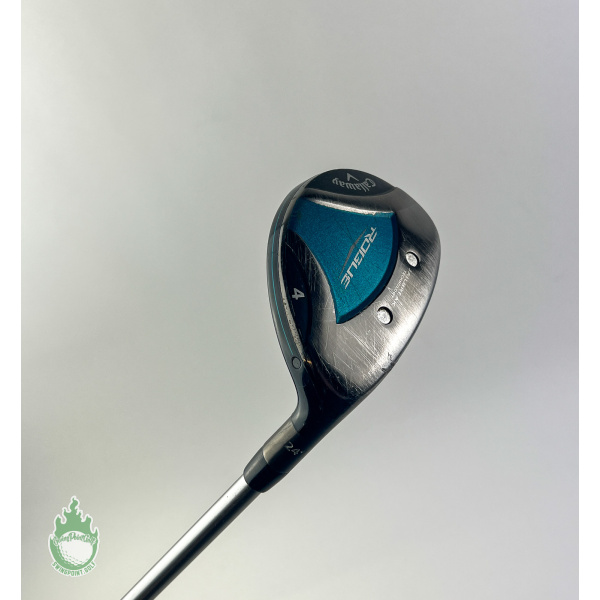 Used RH Callaway Rogue 4 Hybrid 24* Quaranta 40g Ladies Flex Graphite Golf Club