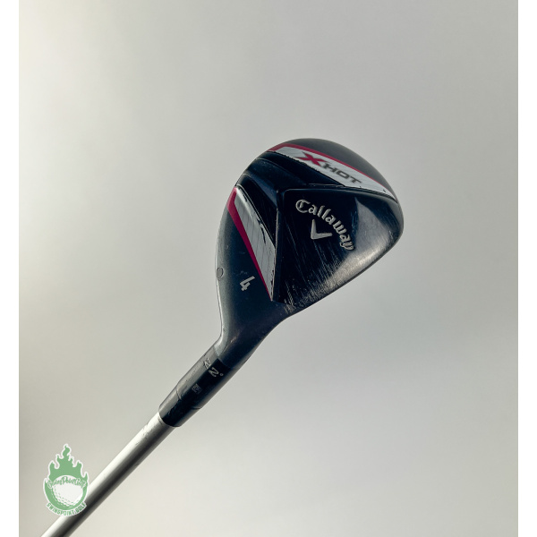 Used Right Handed Callaway X Hot 4 Hybrid 22* 50g Ladies Graphite Golf Club