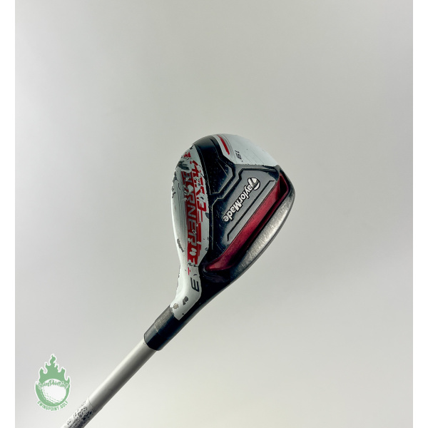 Used TaylorMade AeroBurner Rescue 3 Hybrid 19* Matrix 70g Regular Flex Graphite