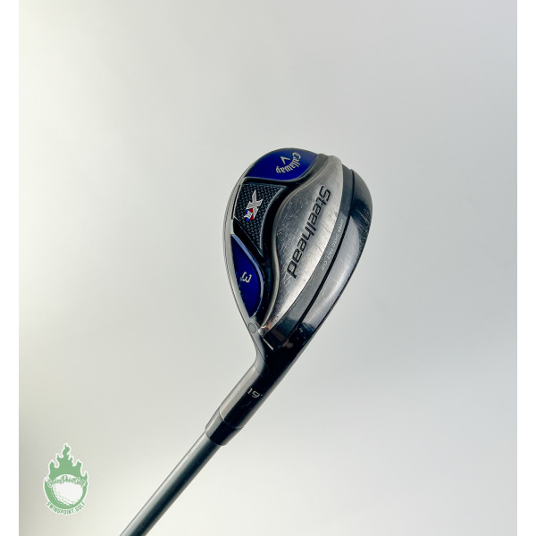 Used Callaway Steelhead XR 3 Hybrid 19* Program F15 60g Regular Graphite Golf